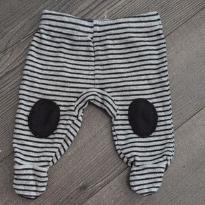 Classic Striped Kids Footie Pajamas